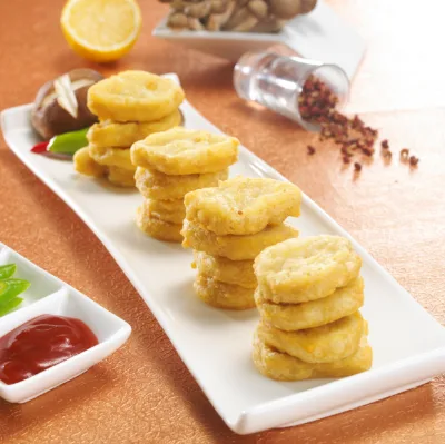 Frozen Chicken Meat Crispy and Tender Breaded Hot Spicy Chicken Nuggets