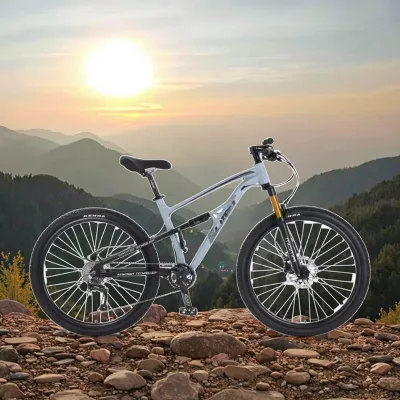 Wholesale 27.5 Inch Aluminum Alloy 9 Speed Soft Tail MTB with Hydraulic Disc Brake for Professional Adult Mountain Cycling