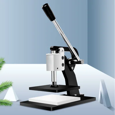 Mini Manual Die Cutting Press Machine Leather Die Cutting Machine for Craft Press Molding Machine Embossing Rubber Cutting Knife