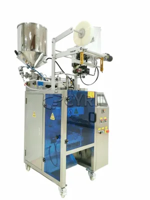 Electric Lapel Vertical Pouch Packaging Machine with PLC Control High Productivity & Easy Operation for Food & Beverage