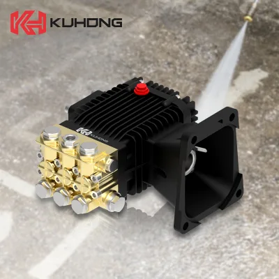 Kuhong KDAG High Pressure Plunger Pump 275bar 4.0gpm 16lpm 13-15hp Gasoline Petrol Pressure Washer Pump 4000 psi
