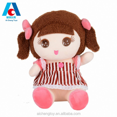 plush toy manufacturer custom plush staff cute girl rag doll