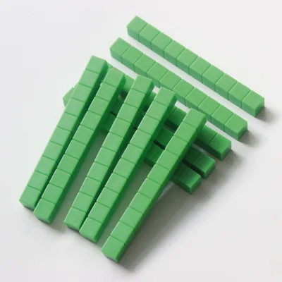 Plastic Math Base Ten Rods - Set of 50