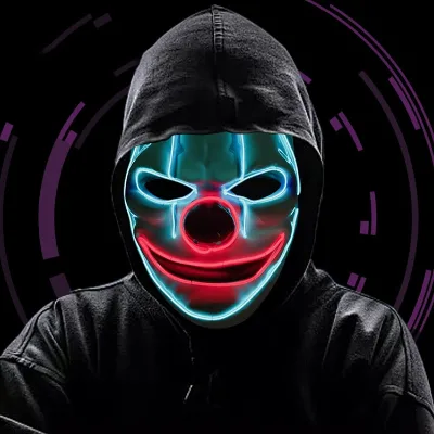 Hot Selling Halloween LED Light up Scary Neon EL Wire Mask Glowing Funny Mask for Diwali Ramadan Graduation Thanksgiving