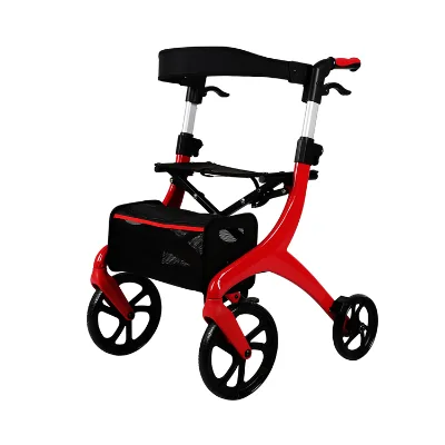 China Factory Bliss Medical RolatorWalkers Aluminium Bariatric Best Rollator Disability Orthopedic Outdoor Rollators