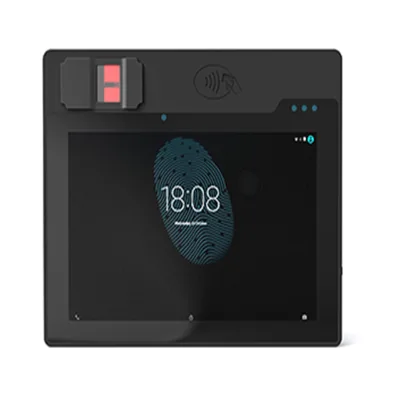 8 Inches Android Biometric Tablet with FAP20 Fingerprint Scanner, RFID Reader for Mobile Time Attendance, Access Control