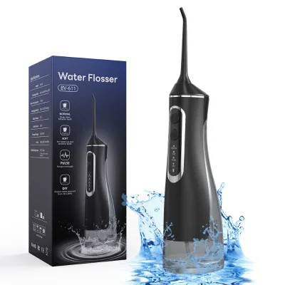 High-Pressure Portable Oral Irrigator | USB-C Fast Charging & Travel-Friendly Case | Perfect for Braces and Gum Health