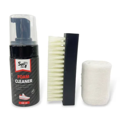 Wayeah Natural Sneaker Cleaner Set Ingredients Formula Shoe Cleaner Cleaning Foam Care Kit