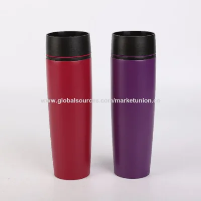 Press lid stainless steel thermos mug, portable coffee mug, vacuum flasks