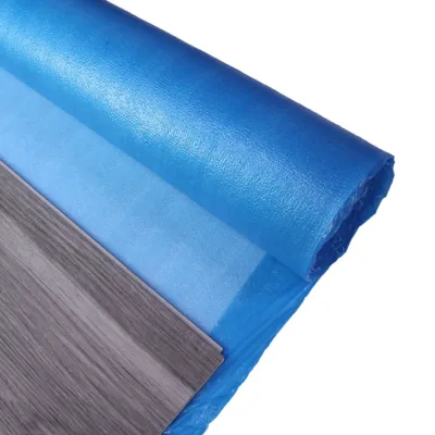 3in1 Vapor Barrier Flooring Underlayment W/Overlap and Pre-Attached Tape Strip 2mm
