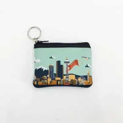 2024 New Fashional Custom Logo Portable Pouch Coin Purse Wallet for Kids