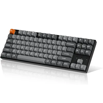 Bulk Items Factory Original Keychron K8 Max TKL Mechanical Keyboard Wireless 87 Keys White Backlit with Programmable Keychron