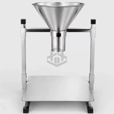 Multi Purpose Manual Filling Funnel Stand Process Granule Powder Honey Sauce and Drinks