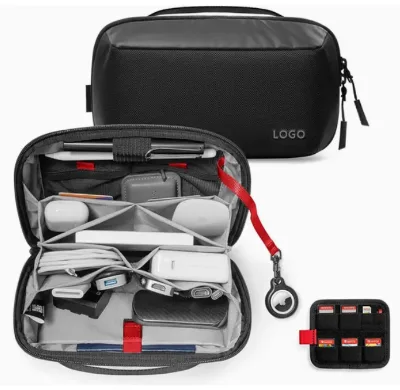 BSCI GRS Resistant Storage Bag Electronic Organizer Accessory Tech Pouch Bag