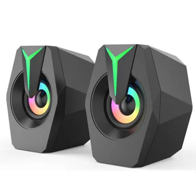2021 Wholesale PC Wired USB 2.0 & 3.5mm Interface Home Theatre Computer Speaker System