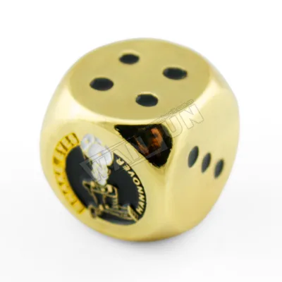 Souvenir Enamel Dice for Ludo Game