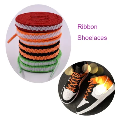 Boot Ribbon Shoelaces Fancy Shoelace Sneaker Shoe Lace