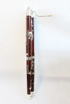 FBN-900 C Key Contrabass Bassoon Solid Maple Silver Plated Ornament Keys Genuine Leather Pads for Symphony Bass Section Player