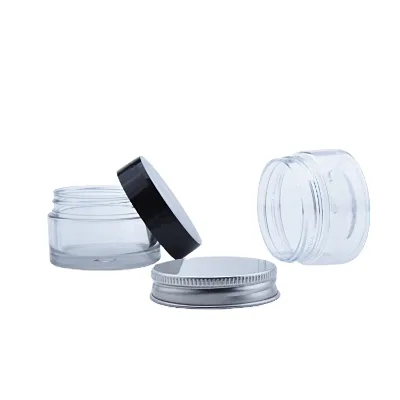 30ml 50ml 60ml Manufacture Cheap Refillable Private Label Empty PP Plastic PET Food Jar,Clear PET Food Plastic Jar