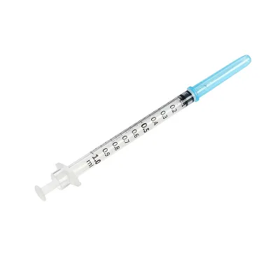 Disposable Syringe Low Dead Space Syringe With Fixed Needle