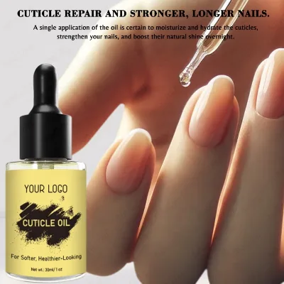 Private Label Cuticle Oil Lightweight Fast-Absorbing Hydrating Nail & Cuticle Conditioner Vitamin E with Flowers