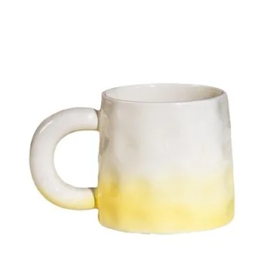 Creative high appearance level Color-changing ceramic mug