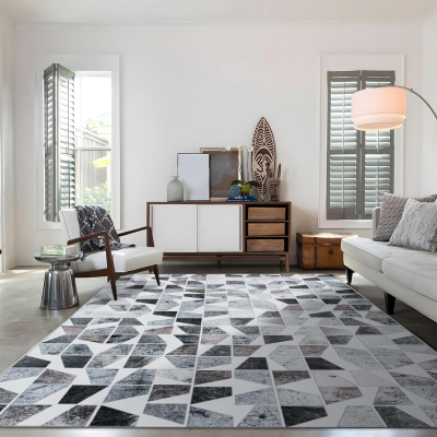 Durable Thick Floor Cheap Mats and Rugs Mat As Housewarming Gift Rug for Home and Decor Geometric Living Room Rugs