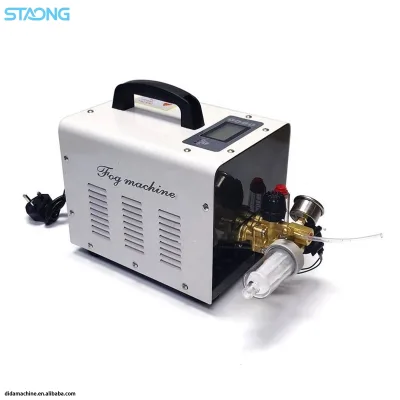 Plunger Pump Fog Smoke MachineIndustrial Humidifier High Pressure Outdoor Mist Fog Cooling System Garden Irrigation Sprayer