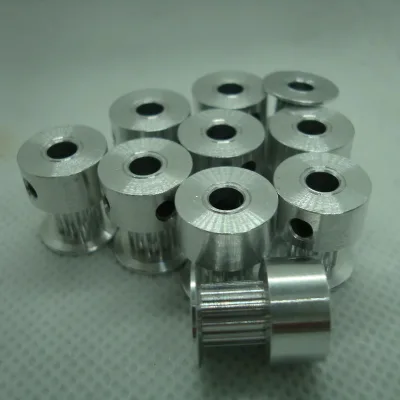 INTECH 15T Timing Pulley Slap-Up Aluminium 4mm 3mm MXL Durable Nylon Steel Iron Alloy Copper OEM Machinery Construction