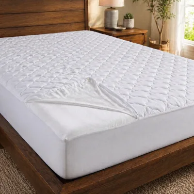 Quilted Cooling Waterproof Deep Pocket Fitted Sheet Mattress Protector Cover