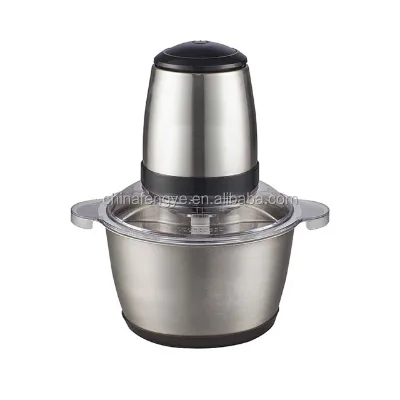Stainless Steel Meat Chopper 2L