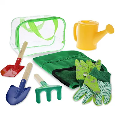 Children Personalized High Quality Kids Garden Tool Toys Set Halloween Pretend Play Set