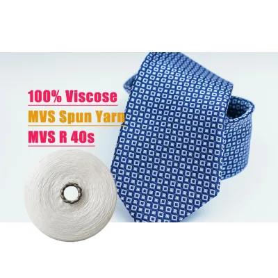 Rayon Yarn 100% 30S 40S MVS vortex Polyester Viscose Yarn Viscose Lyocell Tancel Knitting Yarn