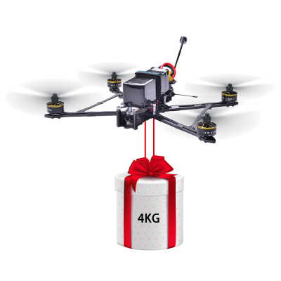 Bestseller HAOYE RC 7-10-14-inch FPV Aircraft Can Carry 4 KG 5.8G-4.9G of Image Transmission ELRS FPV Aircraft for Long Flights