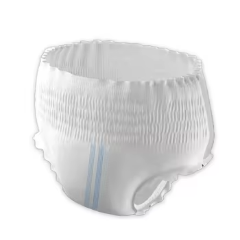 Disposable Pull-Up Training Pants for Elderly Adults Printed PE Film Incontinence Diapers for Older People