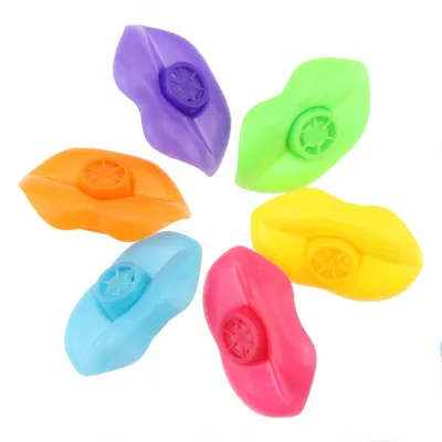 Kids Educational Plastic Lip Whistle Toy Party Favors and Fun
