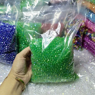 Hot Sale 3mm Crystal Acrylic Round Beads New Design for Jewelry Making Factory Direct Sell Explosive New Products