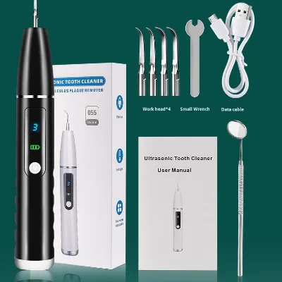 New Color Screen Ultrasonic Dental Scaler Electric Teeth Cleaner for Tartar Removal and Teeth Whitening Smart Home Wholesale