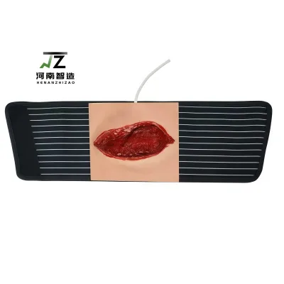 WT00124 Wearable Silicone Leg Laceration Wound Packing Trainer for First Aid Training in Medical Science