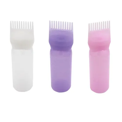 Hair Dye Applicator Brush Empty Hair Dye Bottle Dyeing Shampoo Bottle Oil Dispensing Salon Hair Coloring Styling Tool
