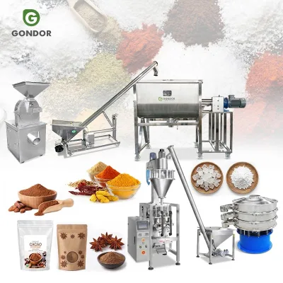 Automatic Complete Plant Icing Sugar Beet Mill Crusher Grind Cooling Make Pulverizer Price Cake Line Machine Equipment