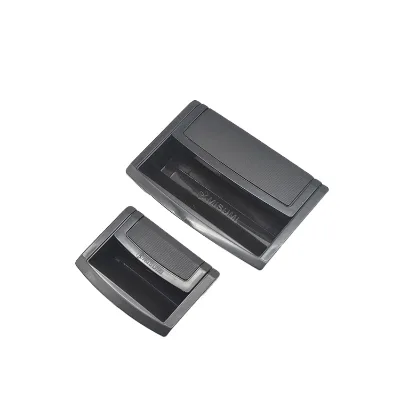 Cabinet Door Handle Concealed Plastic Kitchen Recessed Drawer Flush Pull Handle