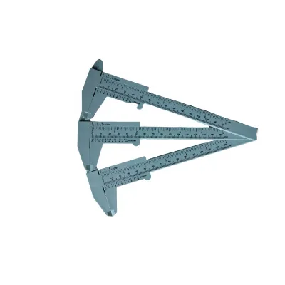 Verified 150mm Promotional Jewelry Custom Logo Slide Plastic Vernier Caliper