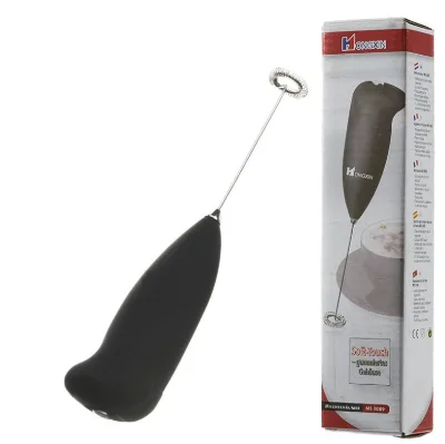 Milk Frother Handheld Foam Maker for Lattes Whisk Drink Mixer for Coffee Mini Foamer for Cappuccino