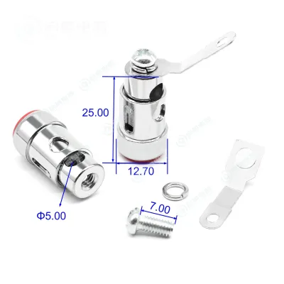Premium Nickel Plated Binding Post Screw Binding Post Terminal for Secure Connection