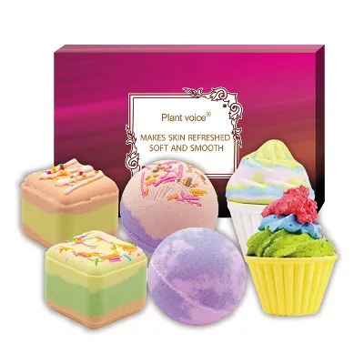 A10012 All Natural Organic Cupcake Custom Handmade Private Label Bath Bomb manufacturers Diy