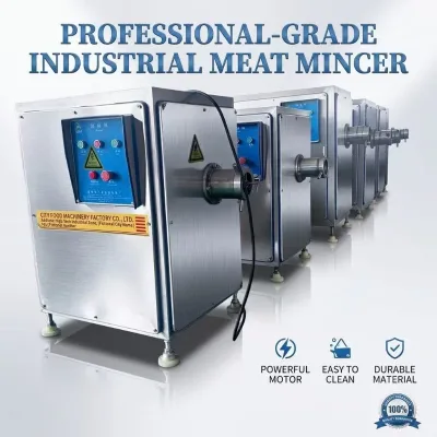 Automatic Meat Mincer Machine for Meat Patty Sausage Meatball Burger Meat Processing