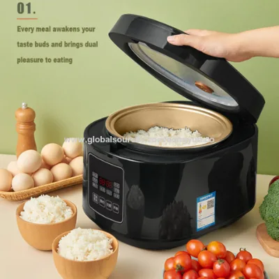 Low price home cooking 5L large capacity non-stick pot coating smart rice cooker