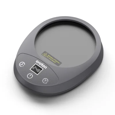 Portable for Desk Tea Milk Home Office Digital Display Waterproof Self Heated Auto Shut off Coffee Mug Warmer