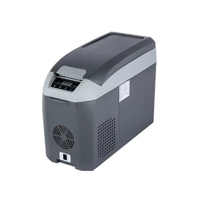 Colku DC-18F Mini Fridge Portable 17L Armrest Freezer 12V Outdoor Refrigerator With Shoulder Belt